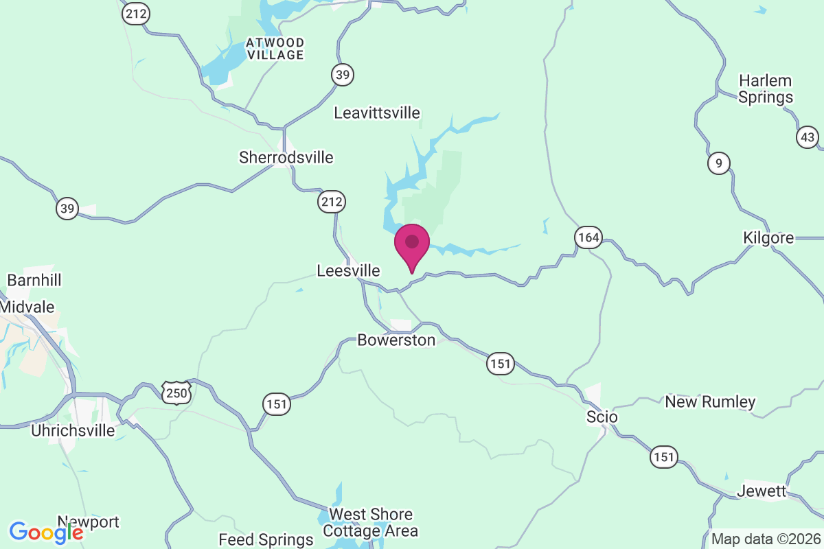 Leesville Lake Park map