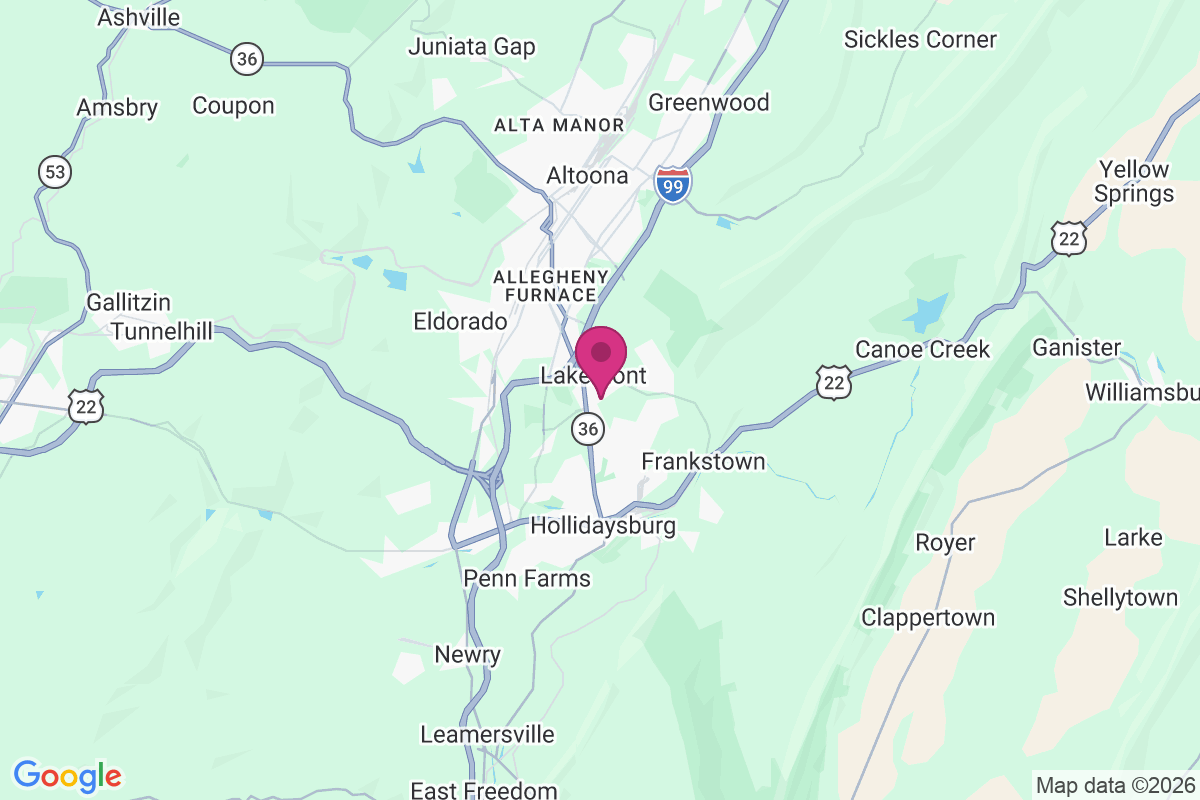 South Lakemont map