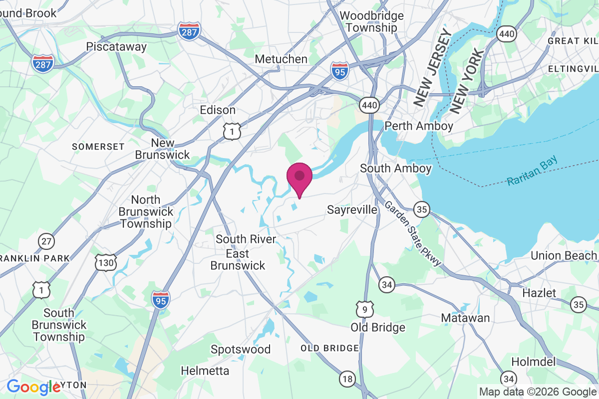 Sayreville Station map