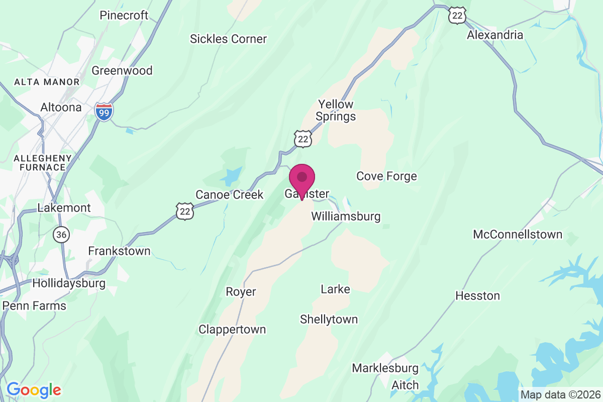 Franklin Forge map