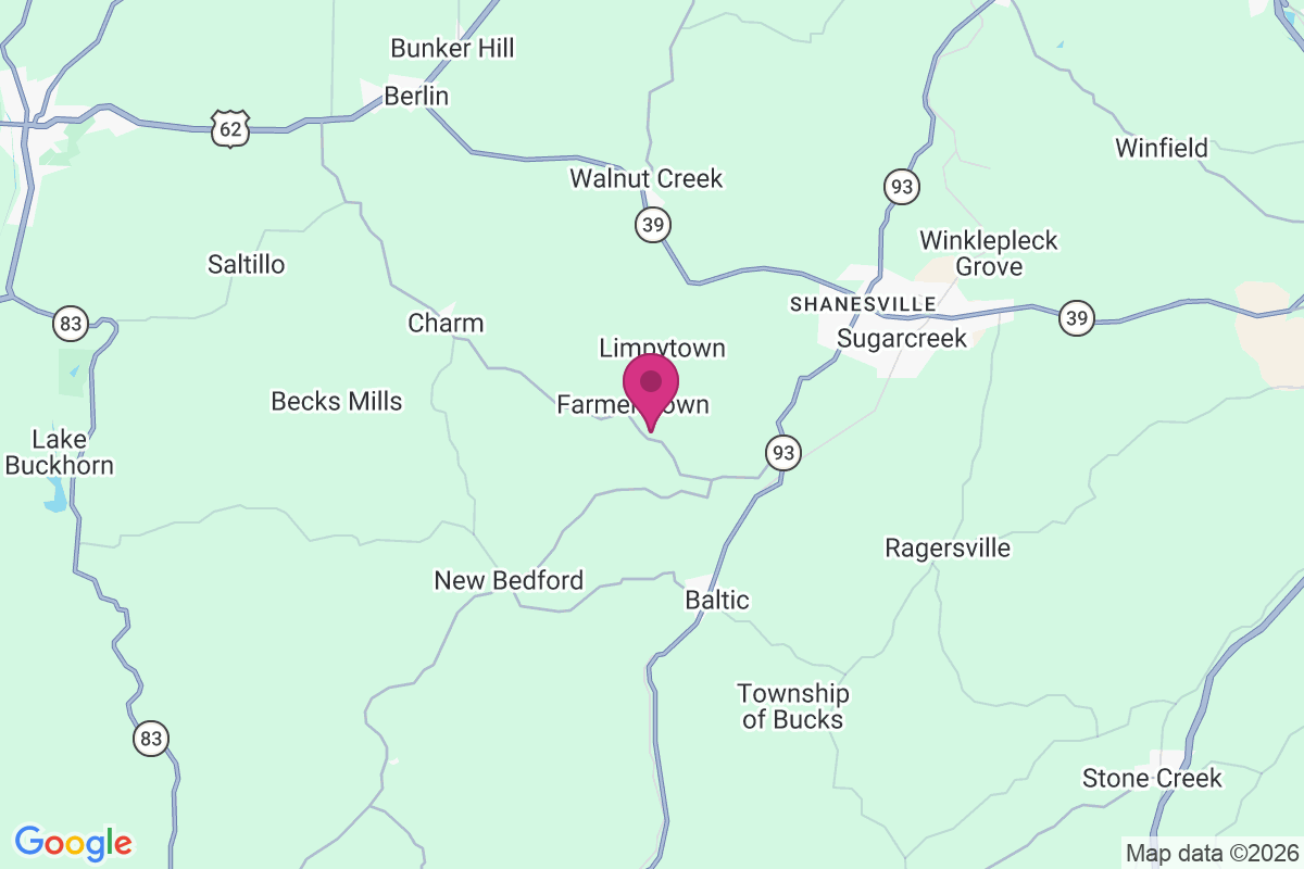Farmerstown map