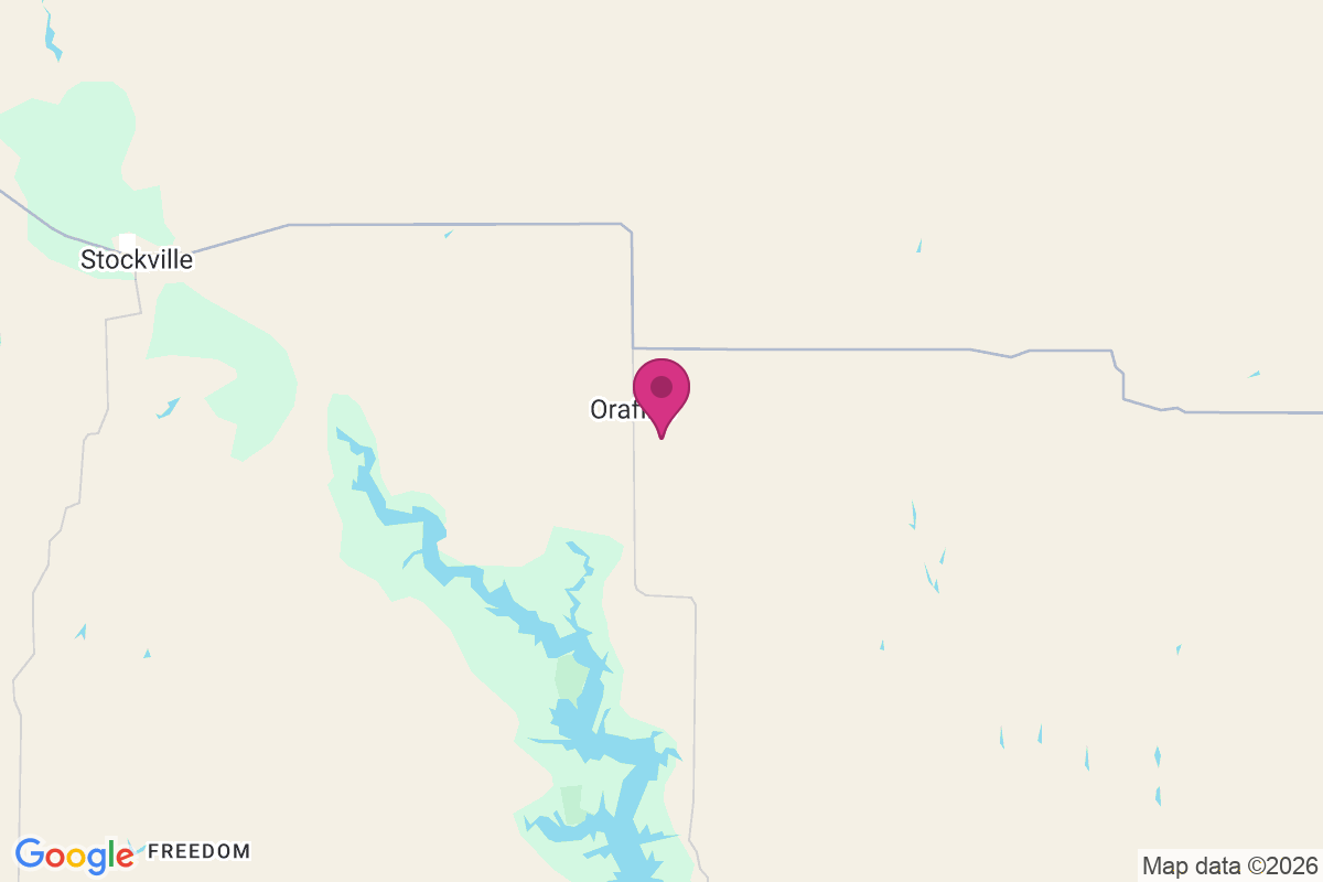 Orafino map