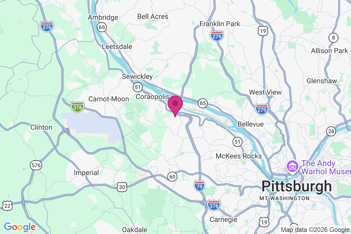 Montour Junction map