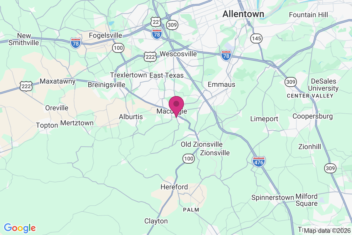 Macungie map