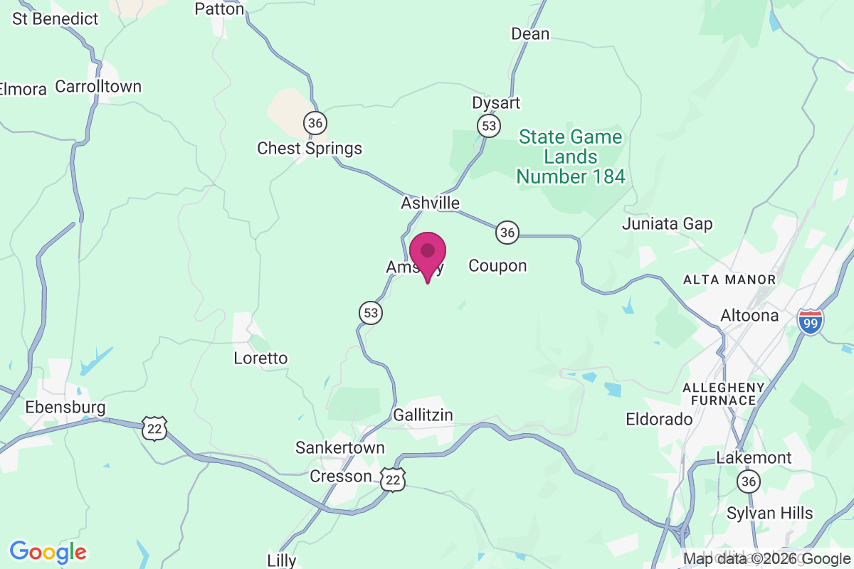 Amsbry map