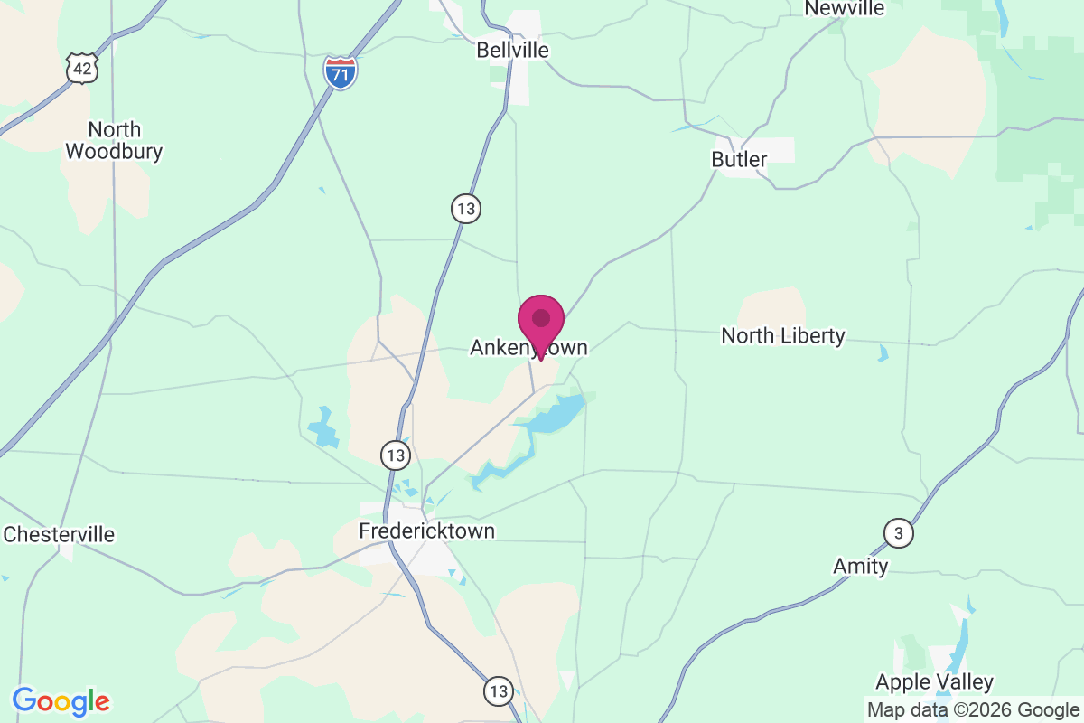 Ankenytown map