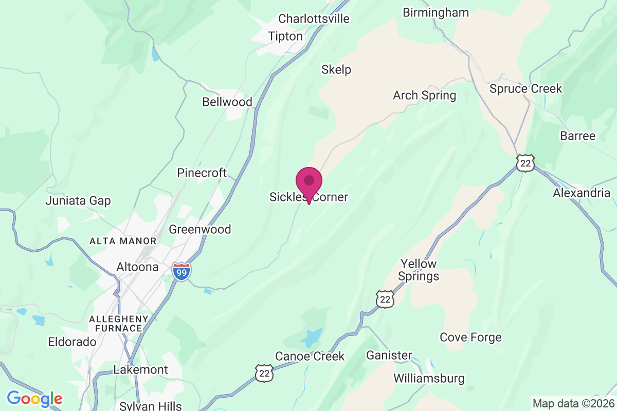 Sickles Corner map