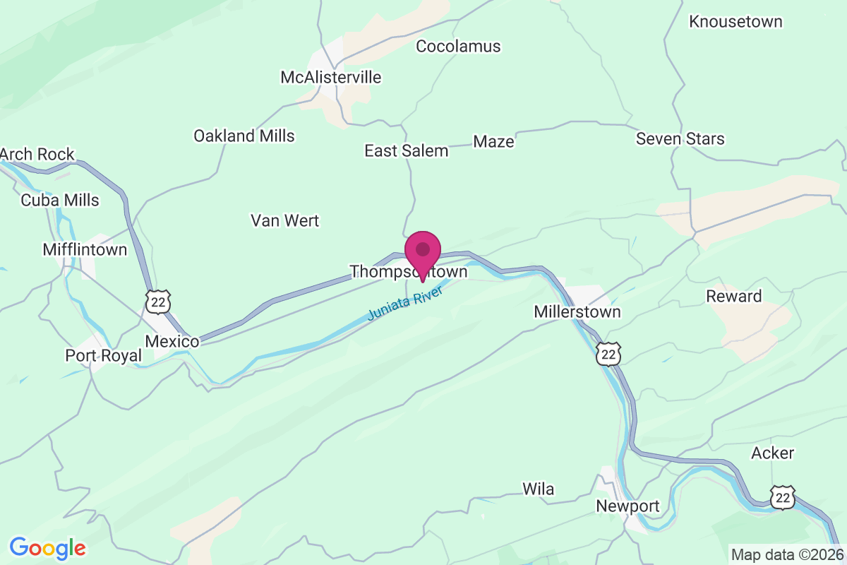 Thompsontown map