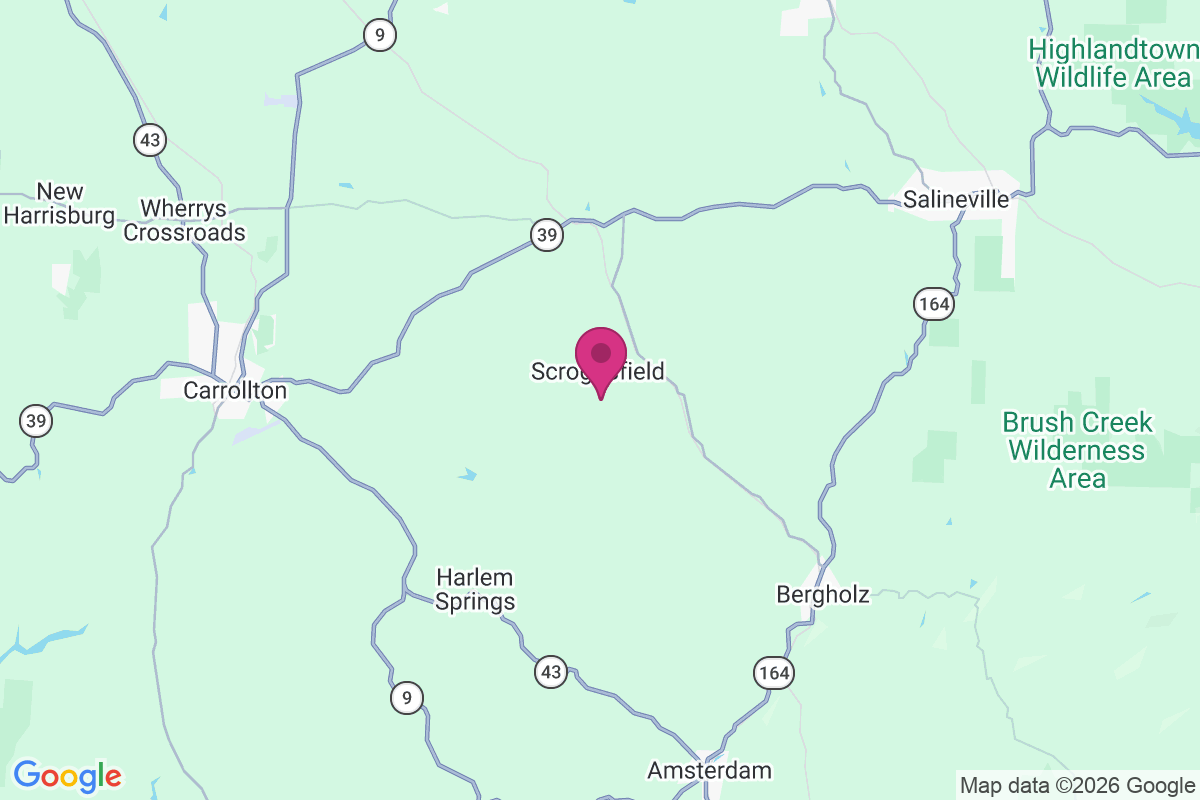 Scroggsfield map
