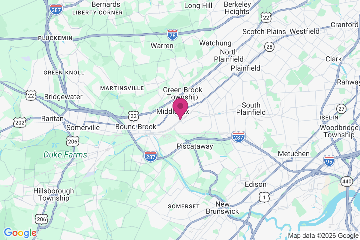 Middlesex map