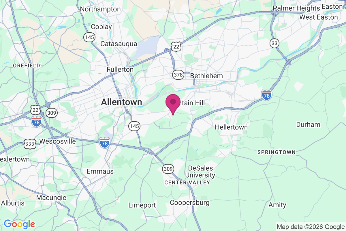 Gauff Hill map