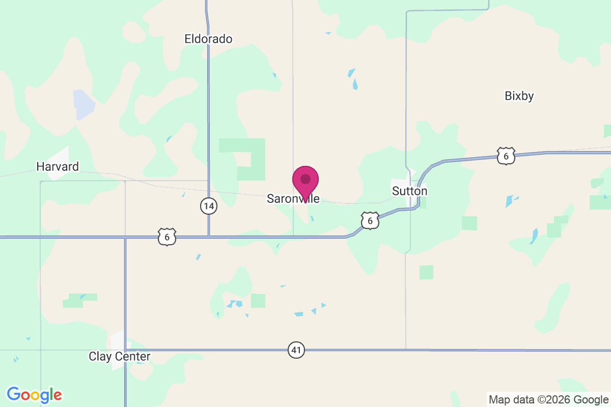 Saronville map