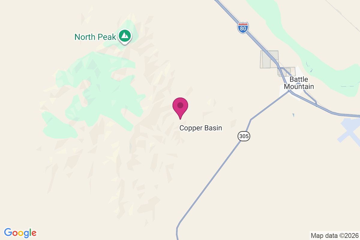 Buckingham Camp map