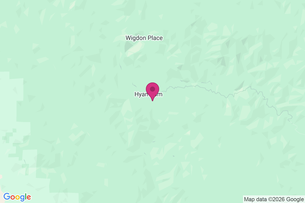 Hyampom map