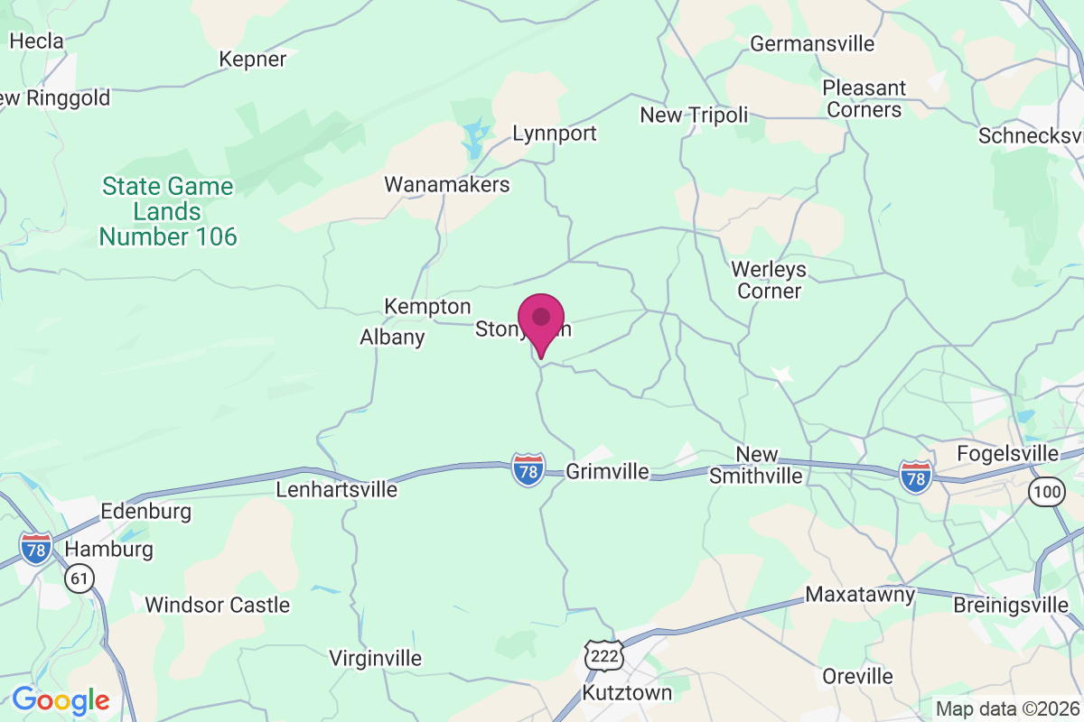 Stony Run map