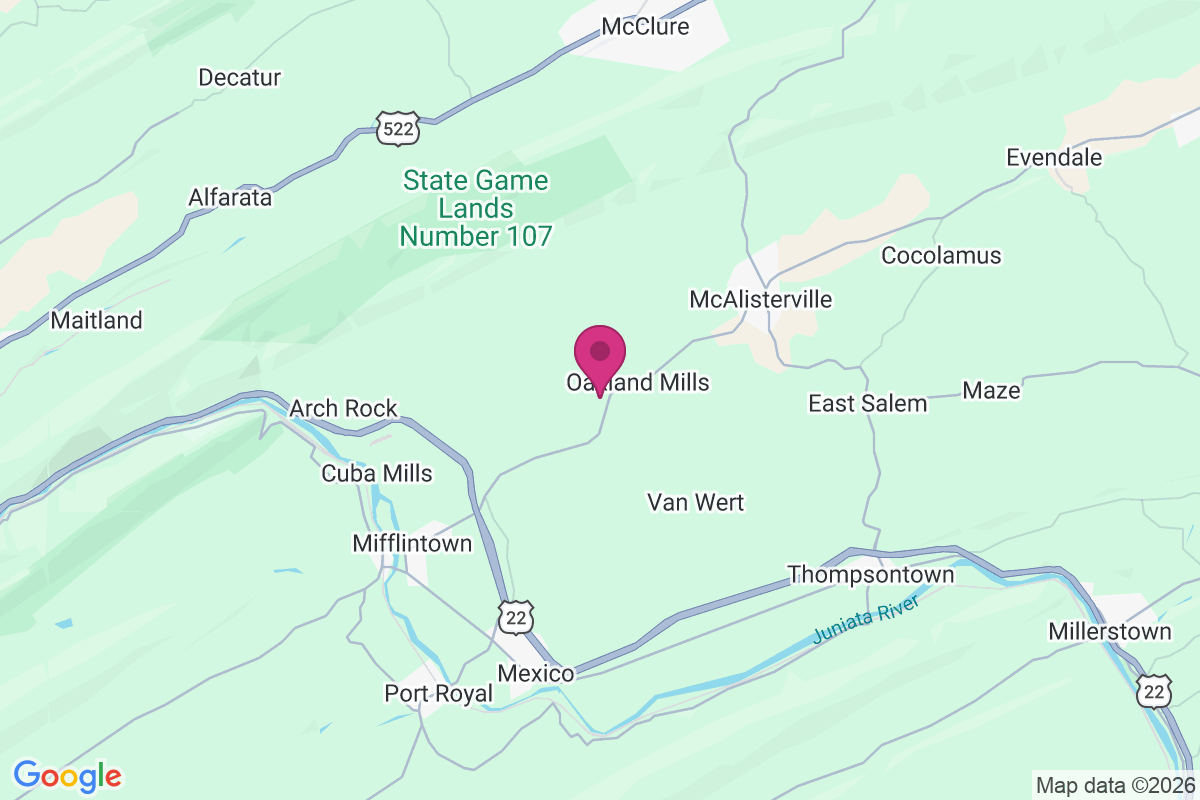 Jericho Mills map