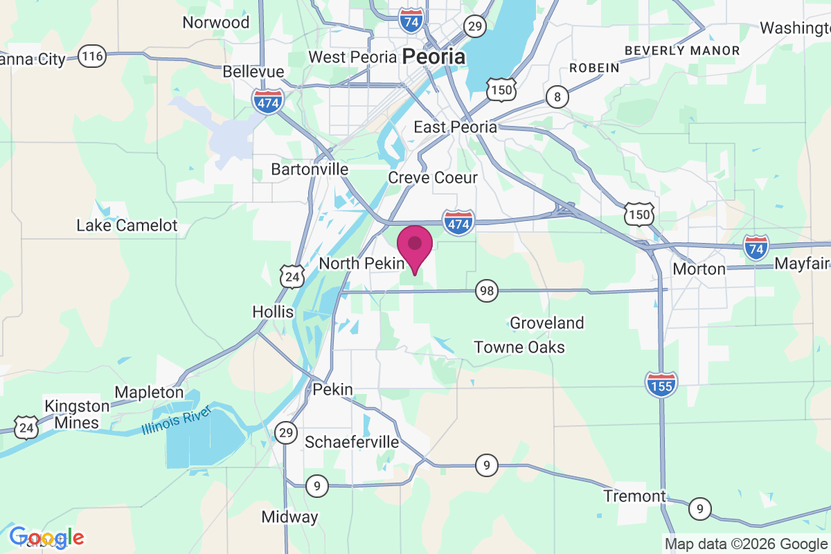 Marquette Heights map
