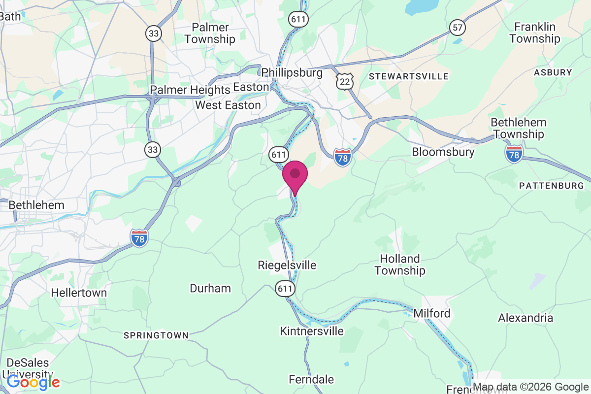Raubsville map