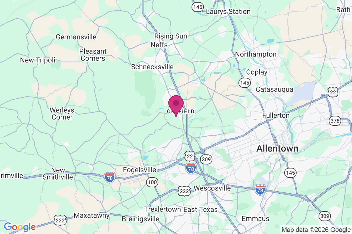 Kernsville map