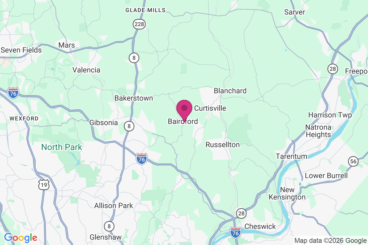 Bairdford map