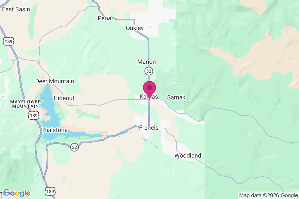 Kamas map