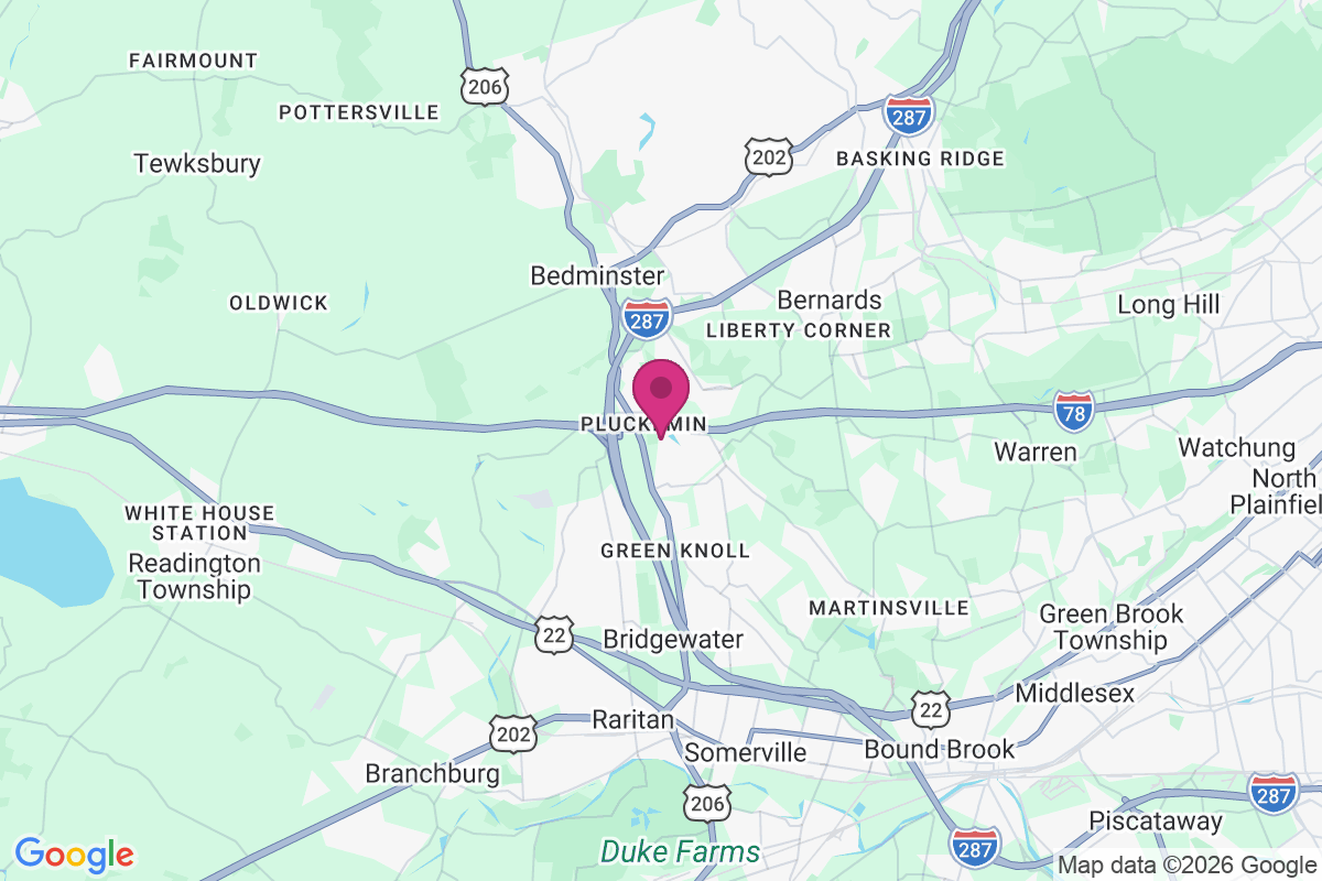 Pluckemin map