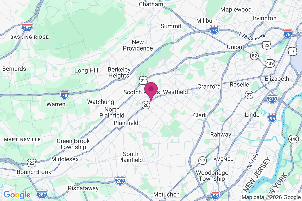 Fanwood map
