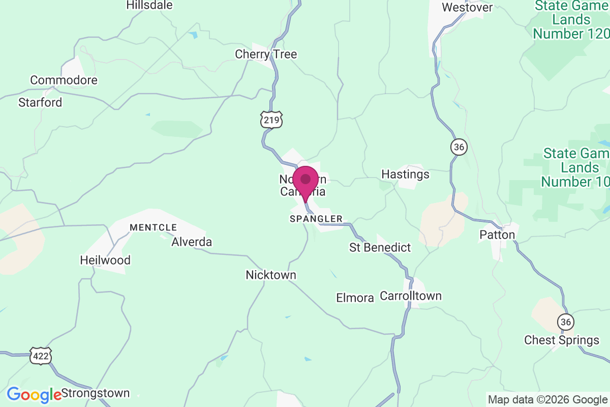 Northern Cambria map