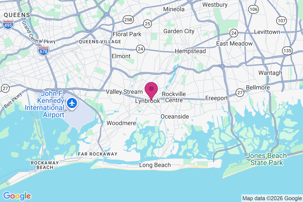 Lynbrook map