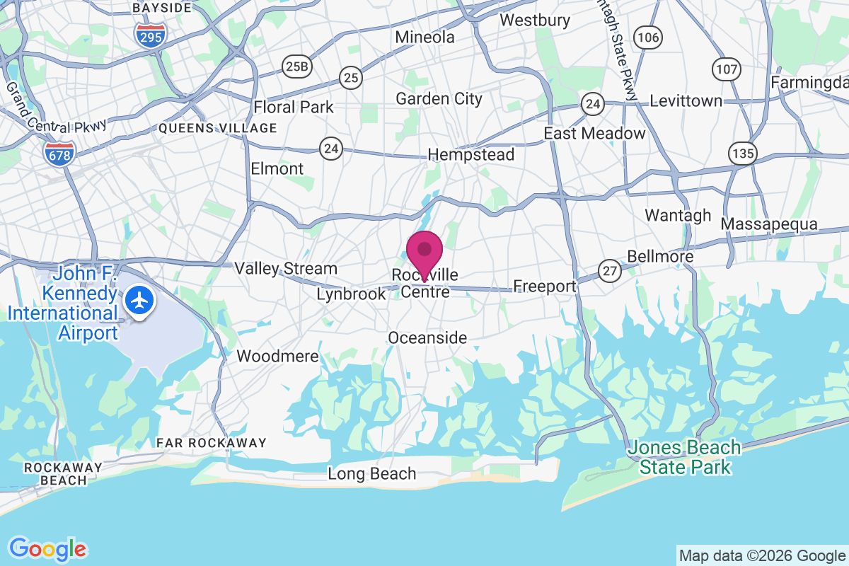 Rockville Centre map