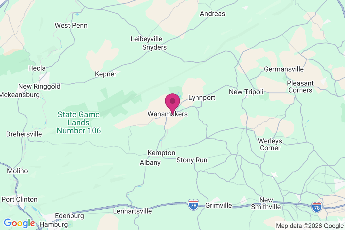 Wanamakers map