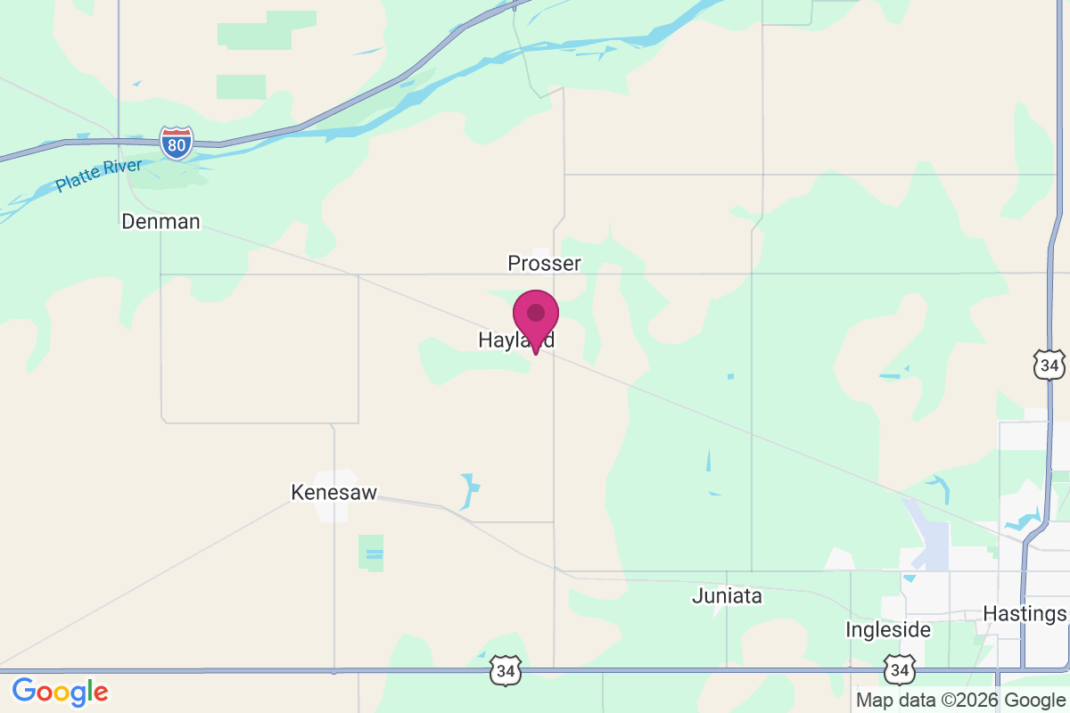 Hayland map