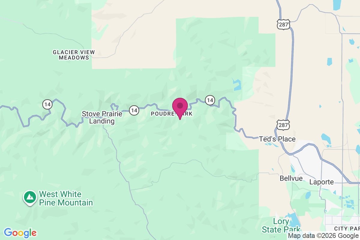 Poudre Park map