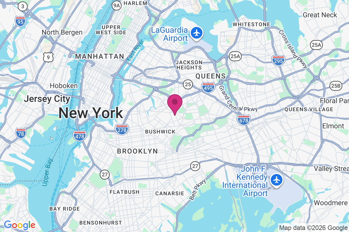 Bushwick Junction map