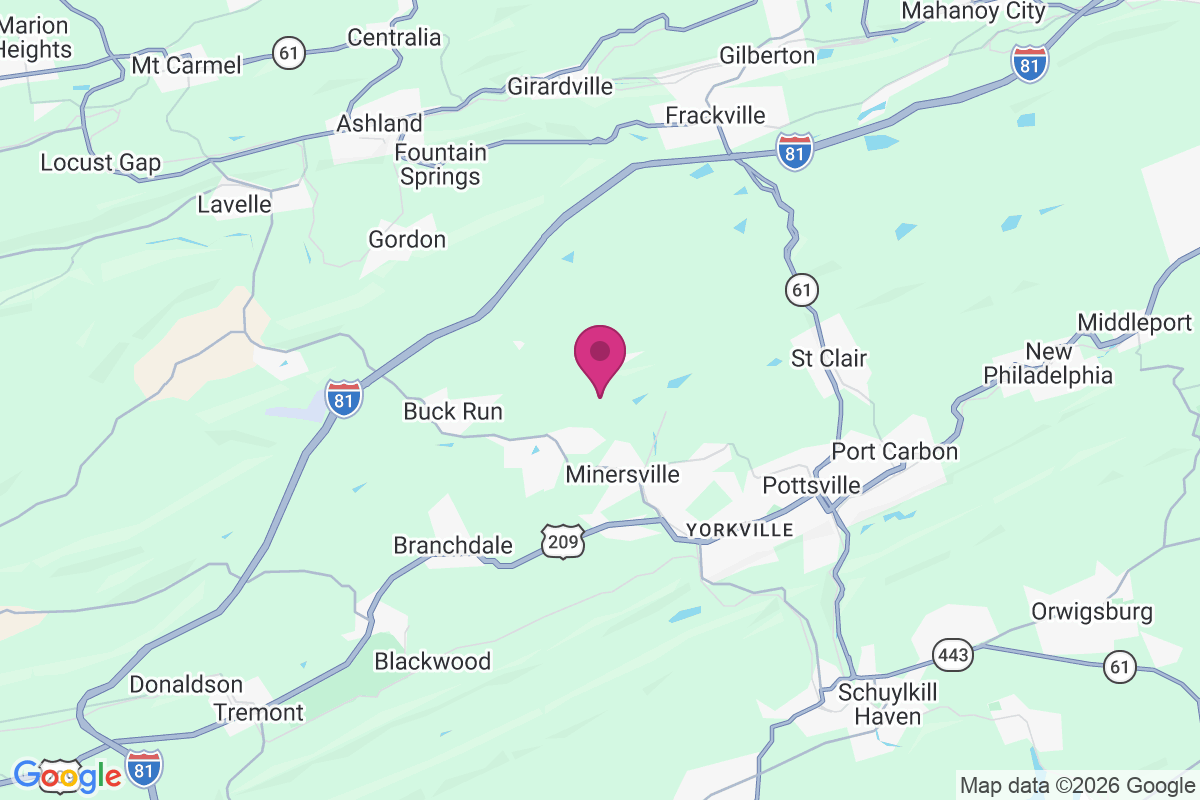 Heckscherville map