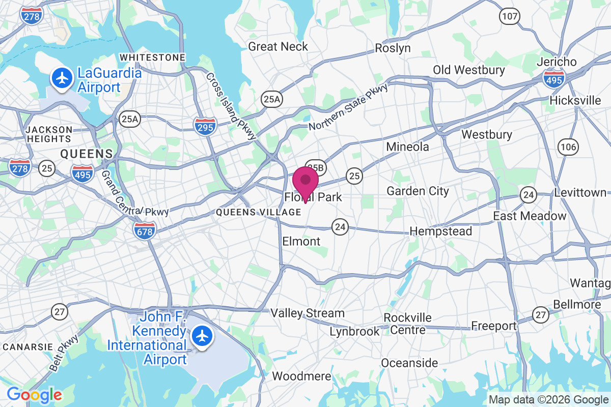 Bellerose map