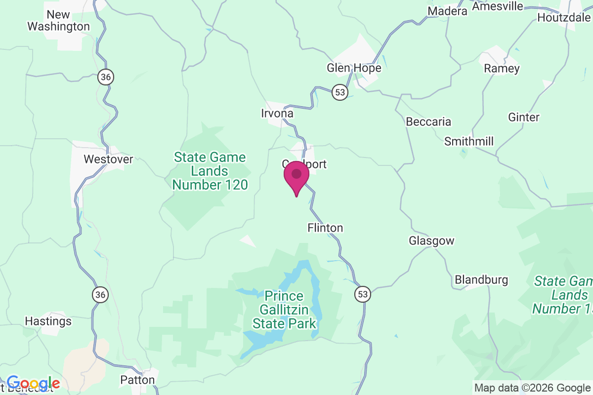 Lyleville map