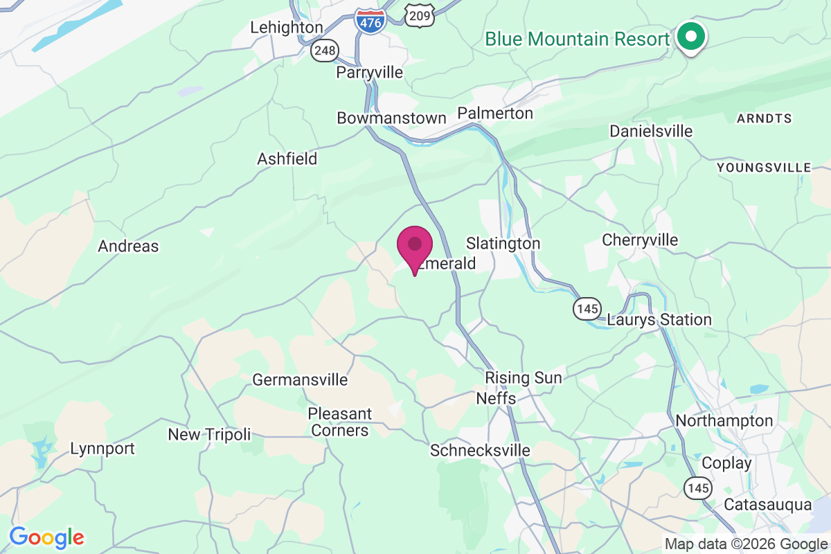 Slatedale map