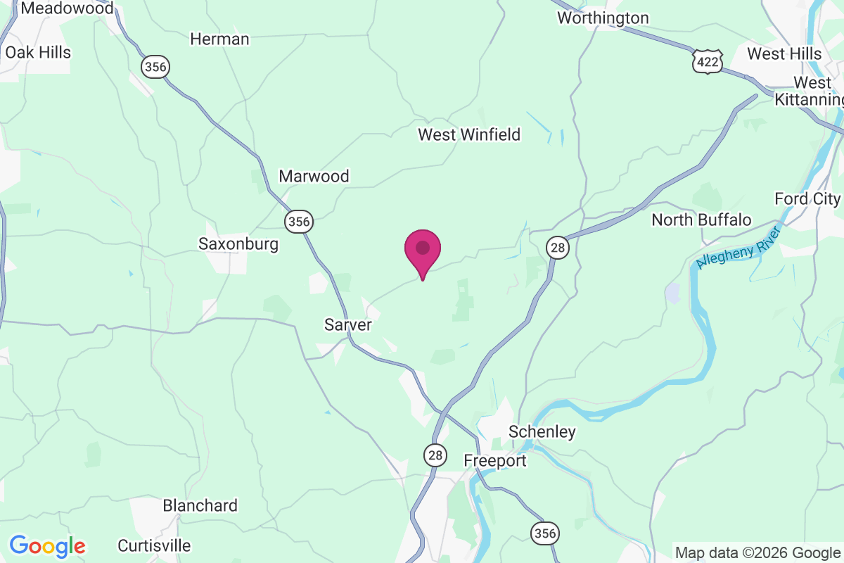 Bricker Crossroads map