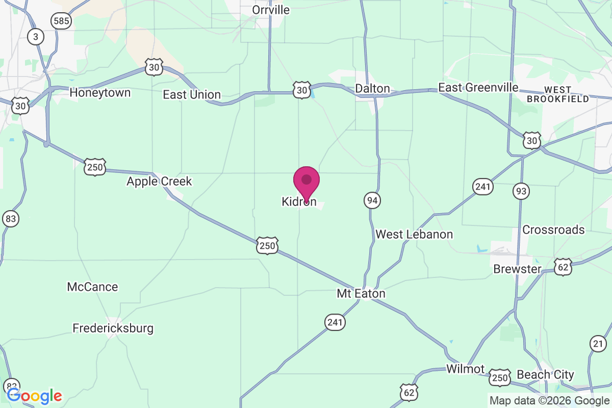 Kidron map