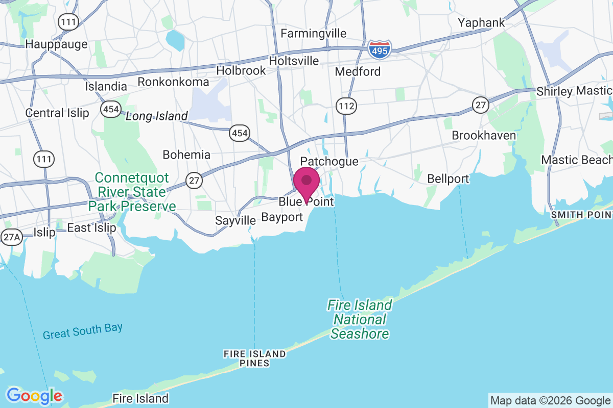 Blue Point map