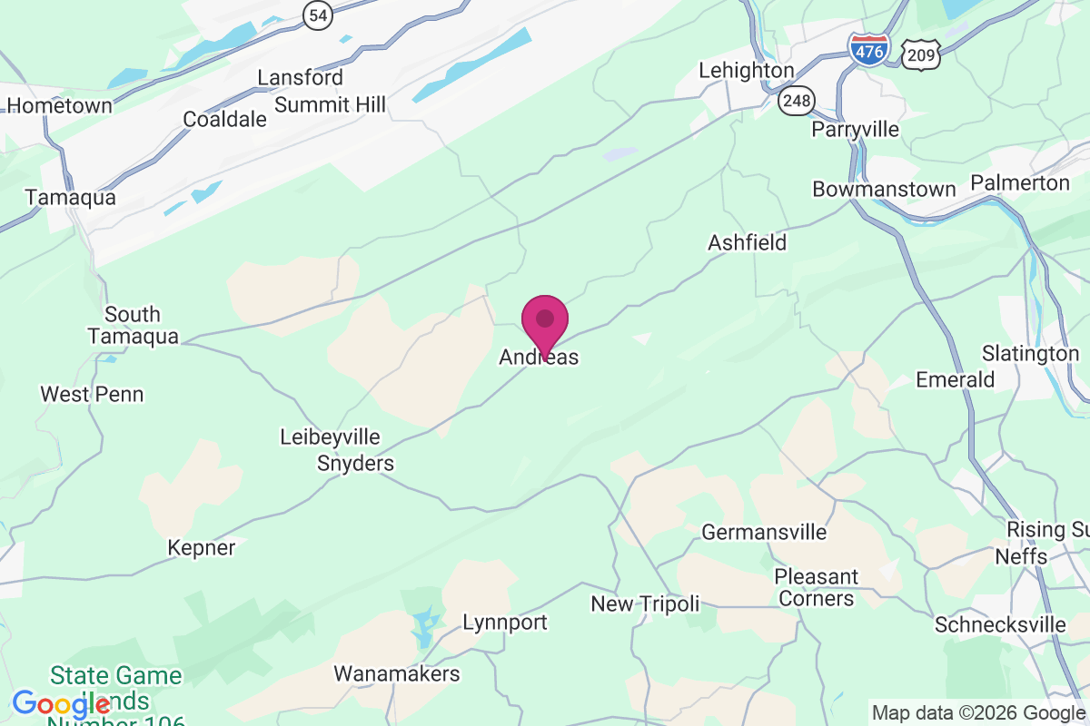 Andreas map