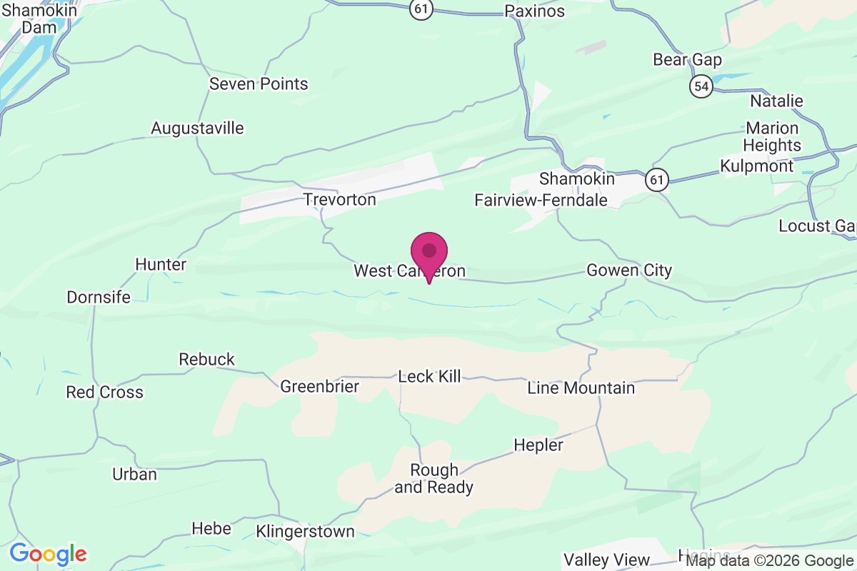 West Cameron map