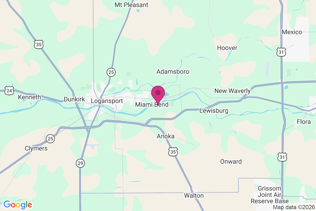 Miami Bend map