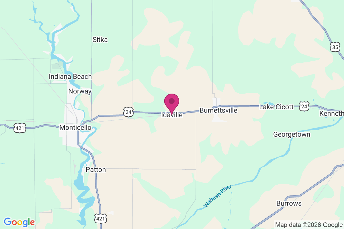 Idaville map