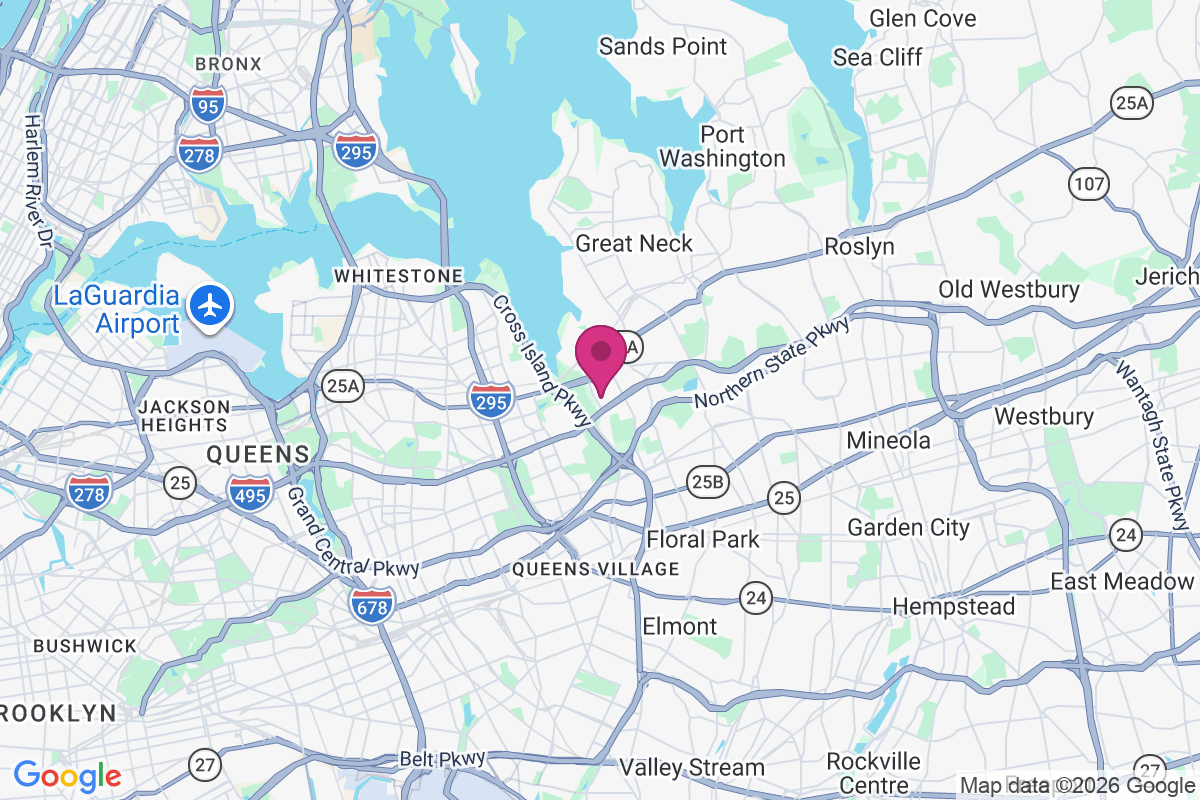 Douglaston map