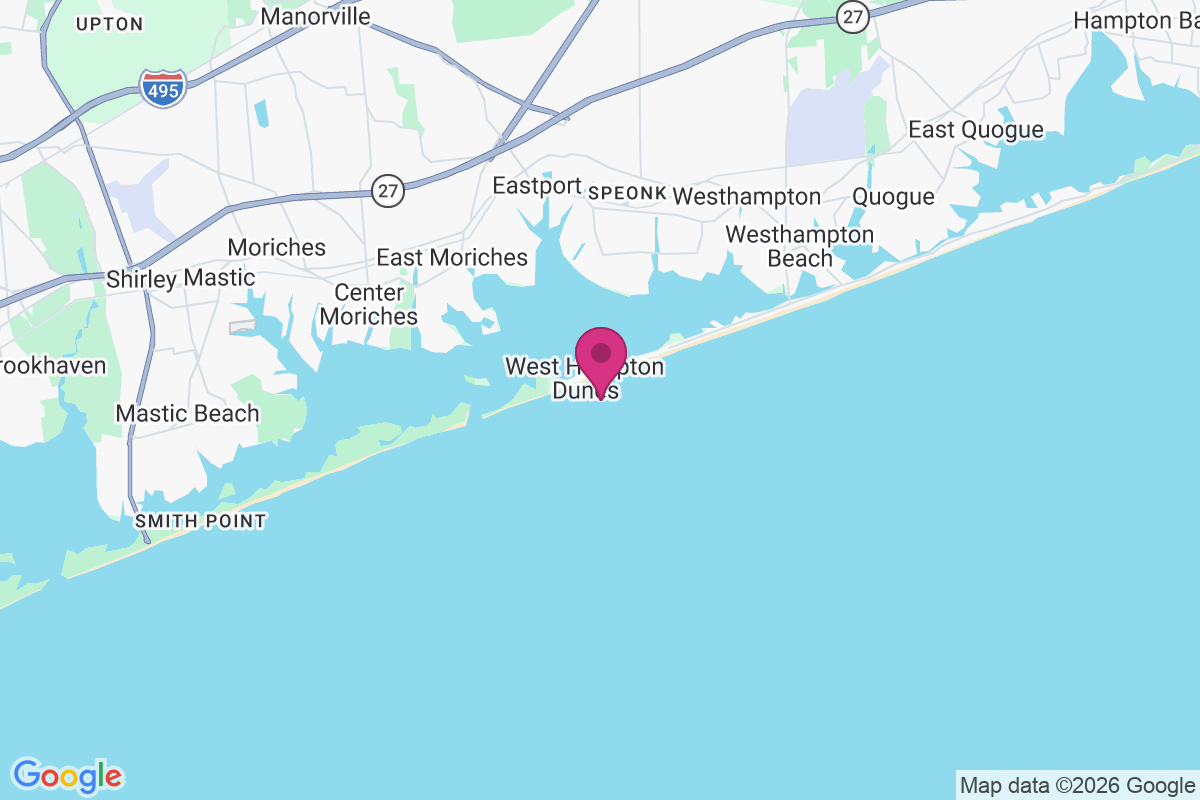 West Hampton Dunes map