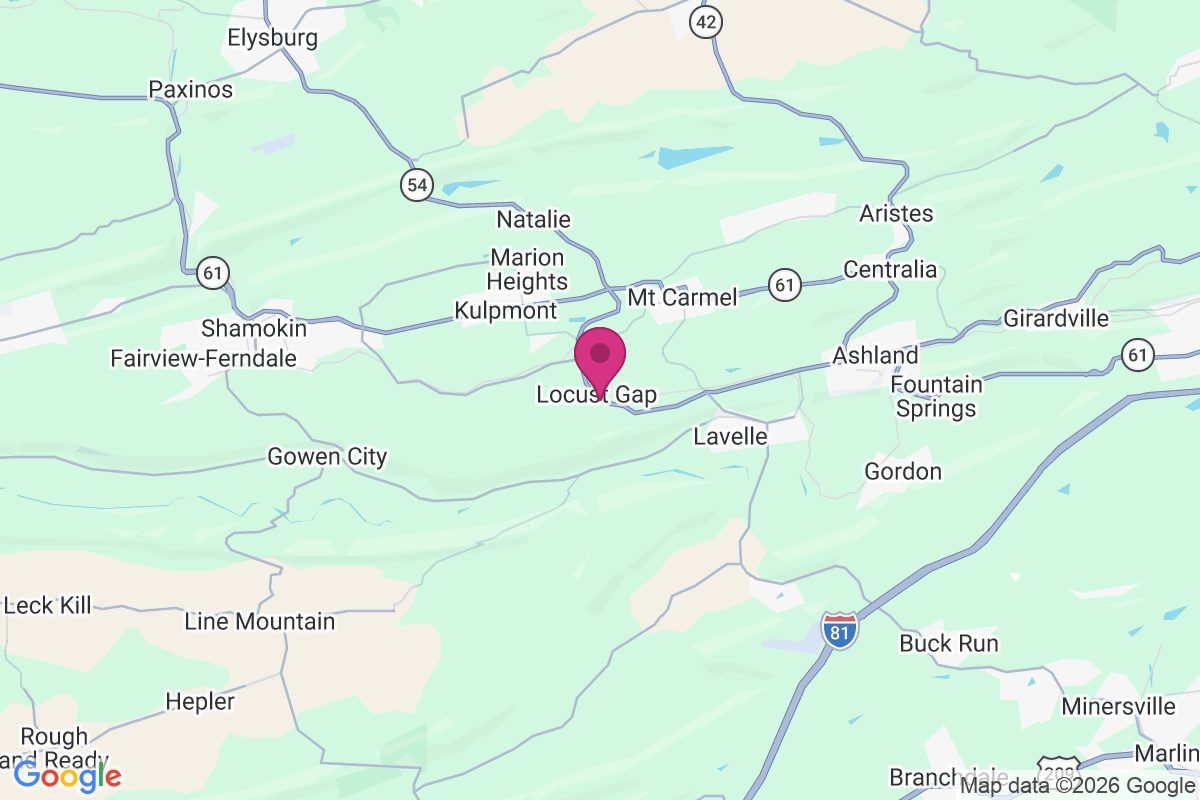 Locust Gap map