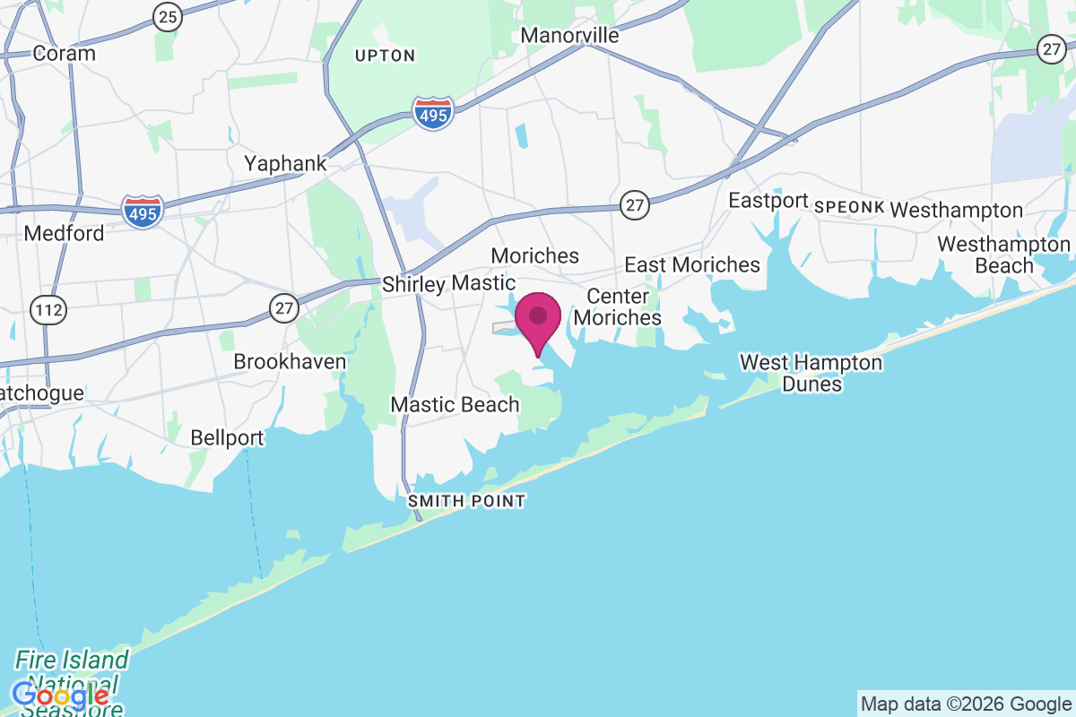 Old Mastic map