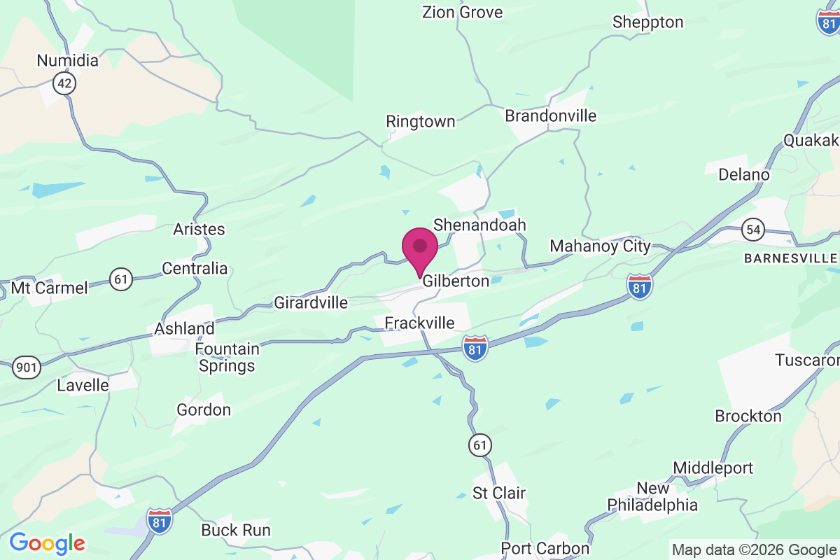 West William Penn map